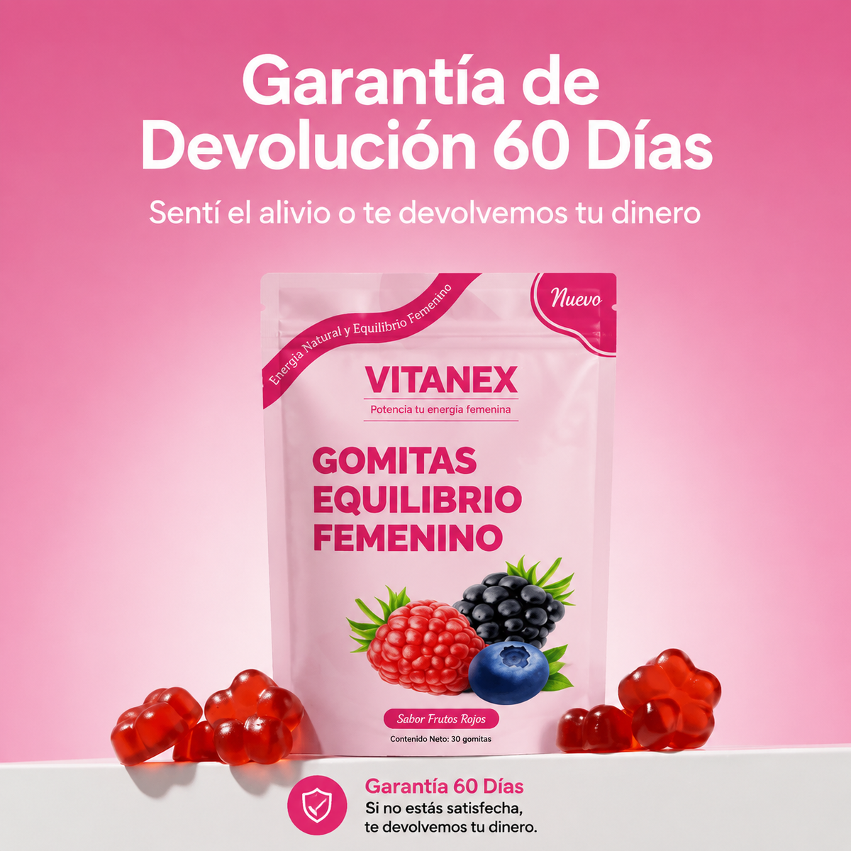 Vitanex Gomitas Equilibrio Femenino
