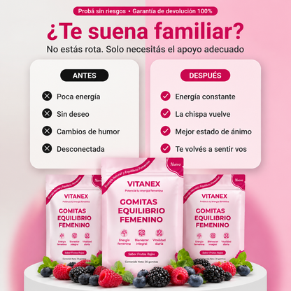 Vitanex Gomitas Equilibrio Femenino
