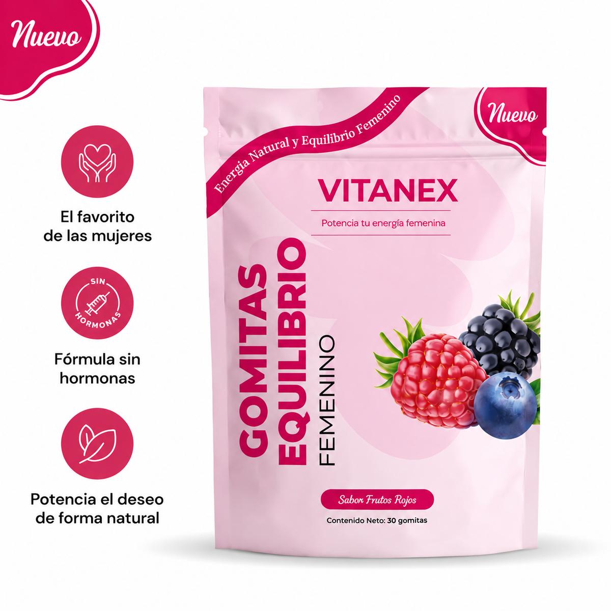Vitanex Gomitas Equilibrio Femenino